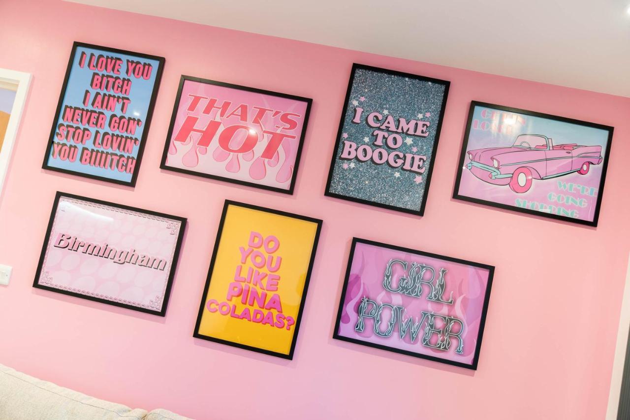 Maevela Apartments ☆ Pink Luxury Apartment With Balcony - Birmingham City Centre - 5 Min Walk From Bullring, Cube, Mailbox, New Street Station - Free Netflix & Wifi Ngoại thất bức ảnh
