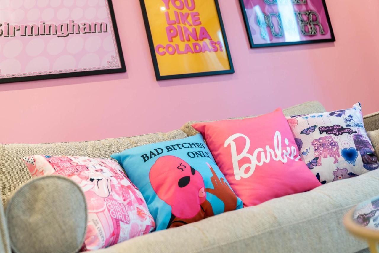 Maevela Apartments ☆ Pink Luxury Apartment With Balcony - Birmingham City Centre - 5 Min Walk From Bullring, Cube, Mailbox, New Street Station - Free Netflix & Wifi Ngoại thất bức ảnh